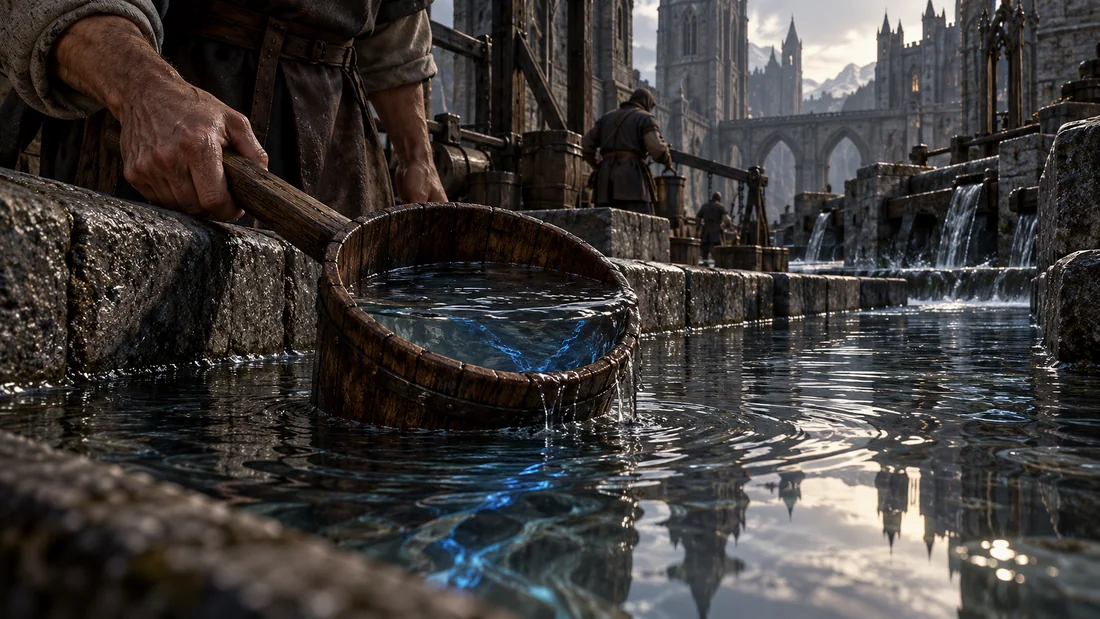 Blauwe Gloed is niet het water