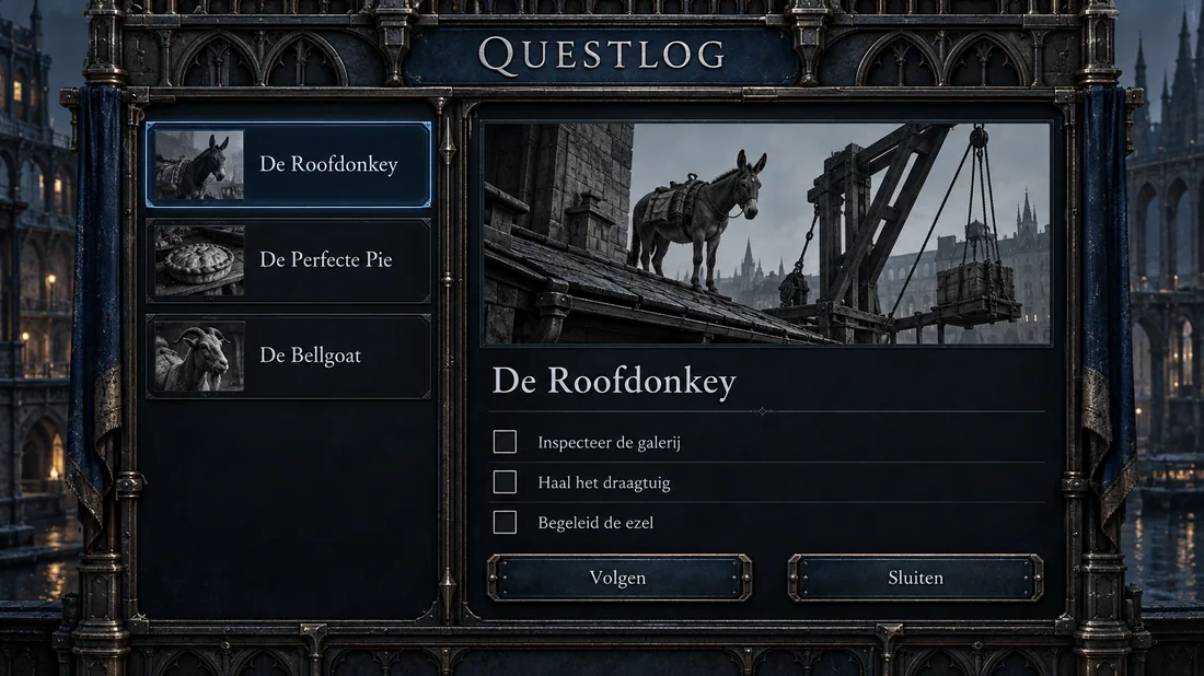 Questlog · De Roofdonkey